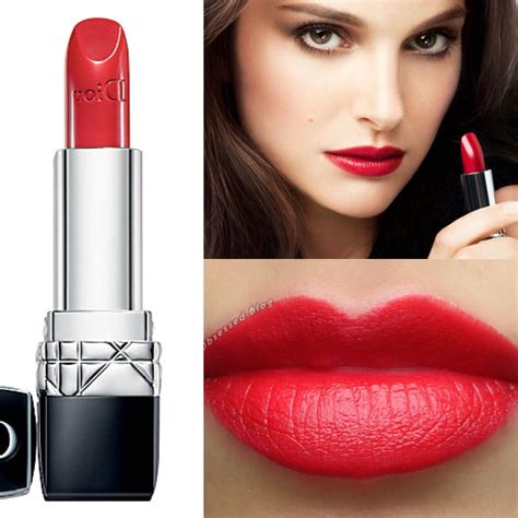 dior 314|999 Dior red lipstick.